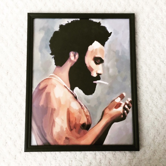 FRAMED CHILDISH GAMBINO PAINTING “THIS IS AMERICA” - Picture 5 of 6